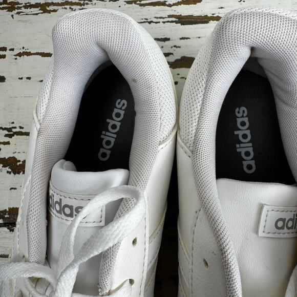 Adidas Hoops 2.0 Women's Sneakers Cloud White FY6024 Size 11 Basketball Shoes - Picture 5 of 12